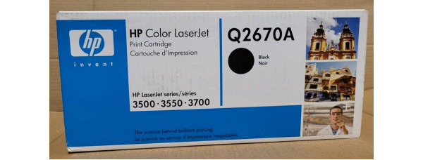 Toner HP 308A Schwarz Q2670A Neu OVP A-Ware Original HP LJ 3500, 3550 . 