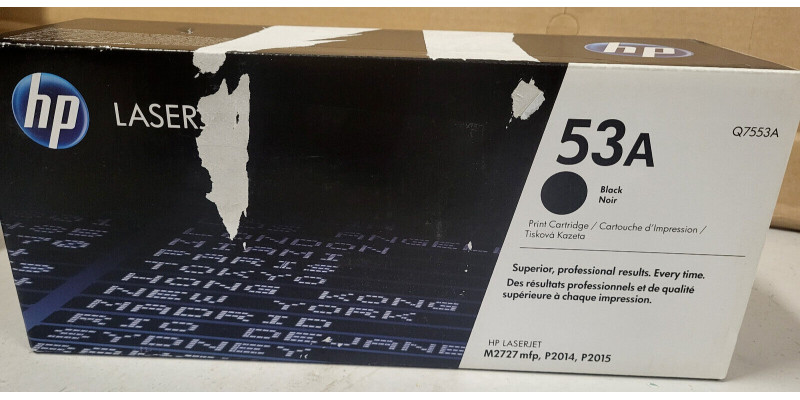 Toner HP 53A Schwarz Q7553A Neu OVP Original HP LJ M2727, P2014 . 