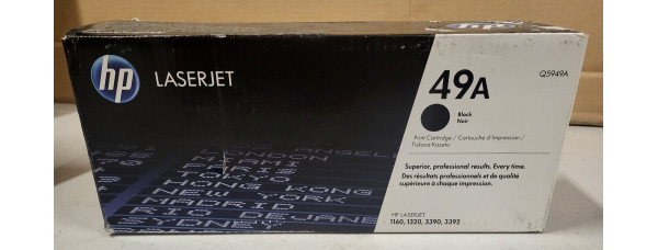 Toner HP 49A Schwarz Q5949A Neu OVP B-Ware Original LJ 1160, 1320, 3390 . 
