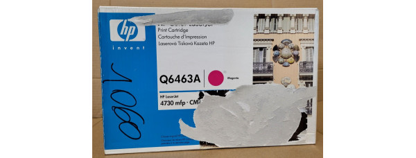 Toner HP Q6463A Magenta Neu OVP Original HP LJ 4730mfp  . 
