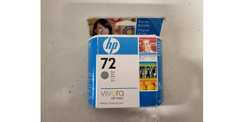 Tintenpatrone HP 72 Grau C9401A HP Designjet T610, T1100  MHD 03.2009 