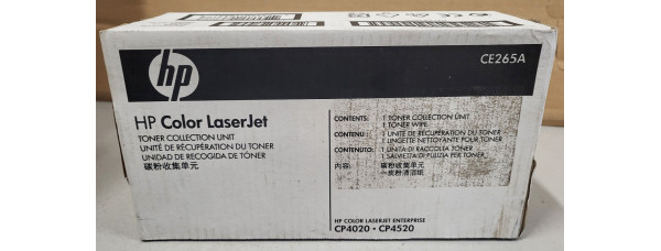 Tonersammler CE265A Neu OVP A-Ware Original HP Color LJ CP4020 - CP4520 . 