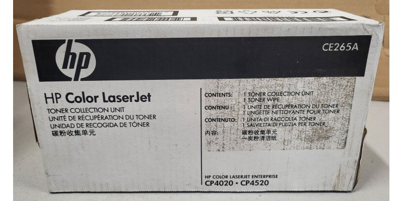 Tonersammler CE265A Neu OVP A-Ware Original HP Color LJ CP4020 - CP4520 . 