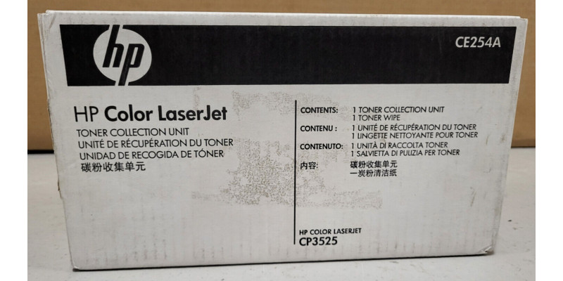 Tonersammler HP CE254A Neu OVP B-Ware Original HP Color LaserJet CP3525 . 