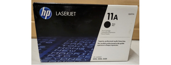 Toner HP 11A Schwarz Q6511A Neu OVP B-Ware Original LJ 2410, 2420, 2430 . 