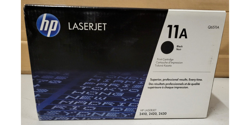 Toner HP 11A Schwarz Q6511A Neu OVP B-Ware Original LJ 2410, 2420, 2430 . 