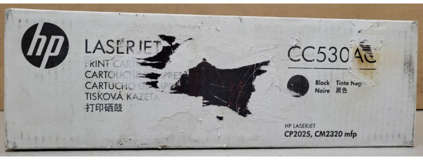 Toner HP 304A Schwarz CC530AC Neu OVP Original HP LaserJet CP2025 . 