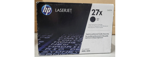 Toner HP 27X Schwarz C4127X Neu OVP Original HP LJ 4000, 4050 . 