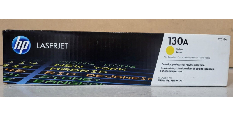 Toner HP 130A Gelb CF352A Neu OVP B-Ware Original HP MFP M176, MFP M177 . 