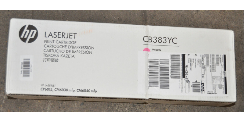 Toner HP CB383YC Magenta Neu OVP A-Ware Original HP Color LJ CP6015 . 