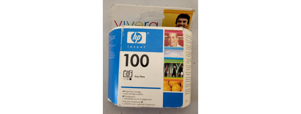 Tintenpatrone HP 100 Grau Foto C9368AE Neu OVP B-Ware HP Deskjet 6520 . 