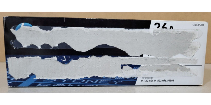 Toner HP 36A Schwarz CB436AD Neu OVP B-Ware HP LaserJet M1120 mfp . 