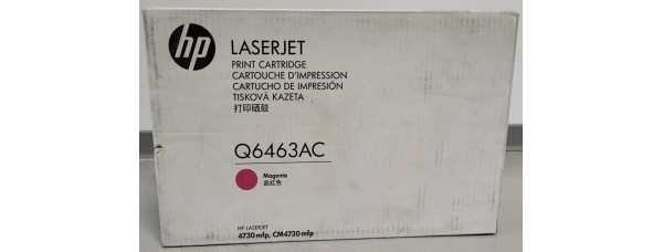 Toner HP Q6463AC Magenta Neu OVP Original HP LJ 4730mfp CM4730mfp . 
