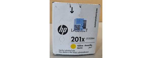 Toner HP 201X Gelb CF253XM Neu OVP A-Ware Original HP LJ Pro M252  . 