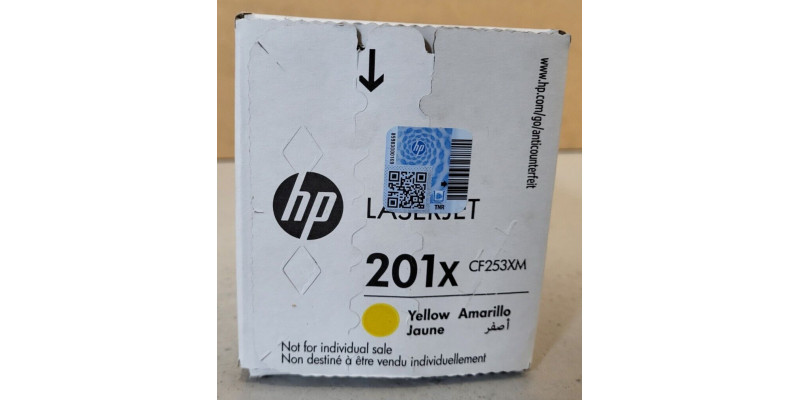 Toner HP 201X Gelb CF253XM Neu OVP A-Ware Original HP LJ Pro M252  . 