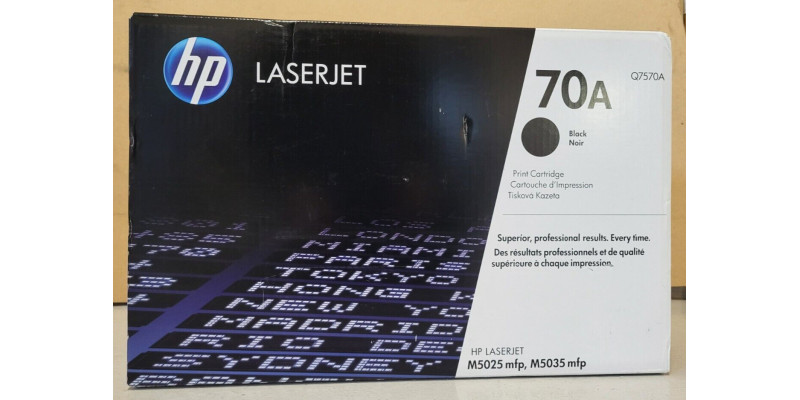 Toner HP 70A Schwarz Q7570A Neu OVP B-Ware Original HP LJ M5025 mfp . 