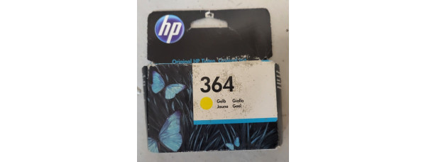 Tintenpatrone HP 364 Gelb CB320EE Neu OVP B-Ware 5510, 5515 MHD 11.2019 . 