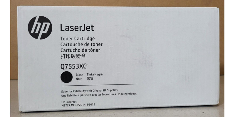 Toner HP Q7553XC Schwarz Neu OVP A-Ware Original HP LaserJet M2727 mfp  