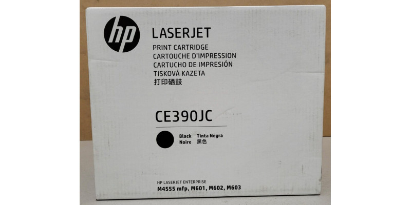 Toner HP CE390JC Schwarz Neu OVP A-Ware Original HP LJ M4555 mfp, M601 . 