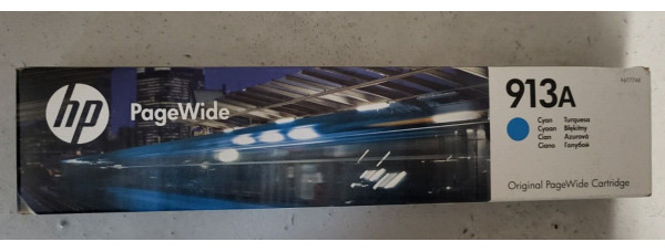 HP Tintenpatrone 913A Cyan F6T77AE Neu OVP B-Ware Original MHD: 05.2023  