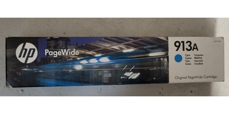 HP Tintenpatrone 913A Cyan F6T77AE Neu OVP B-Ware Original MHD: 05.2023  
