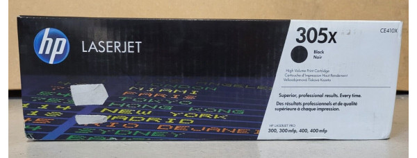 Toner HP 305X Schwarz CE410X Neu OVP Original HP LJ 300, 300 mfp . 