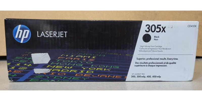 Toner HP 305X Schwarz CE410X Neu OVP Original HP LJ 300, 300 mfp . 