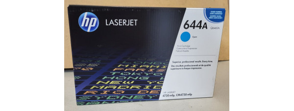 Toner HP 644A Cyan Q6461A Neu OVP A-Ware Original HP LaserJet 4730mfp  