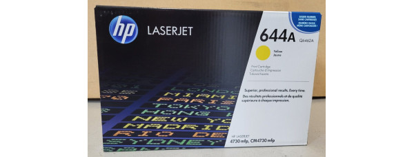 Toner HP 644A Gelb Q6462A Neu OVP A-Ware Original HP LaserJet 4730mfp  