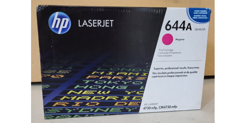 Toner HP 644A Magenta Q6463A Neu OVP A-Ware Original HP LaserJet 4730mfp  
