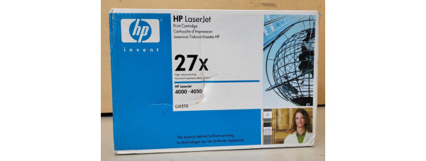 Toner HP 27X Schwarz C4127X Neu OVP Original HP LaserJet 4000 . 
