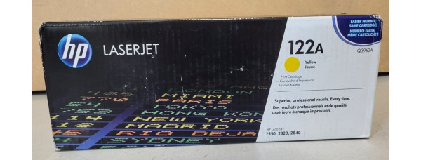 Toner HP 122A Gelb Q3962A Neu OVP B-Ware Original HP LaserJet 2550  