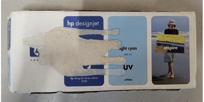 Tintenpatrone 83 Light Cyan C4944A Neu OVP B-Ware Original DJ5000  