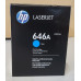 Toner HP 646A Cyan CF031A Neu OVP B-Ware Original HP LaserJet CM4540 mfp  