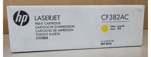 Toner HP CF382AC Gelb Neu OVP A-Ware Original HP LJ Pro MFP M476   