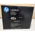 Toner HP 42X Schwarz Q5942XD Neu OVP Doppelpack Original HP LaserJet 4250 Rg 