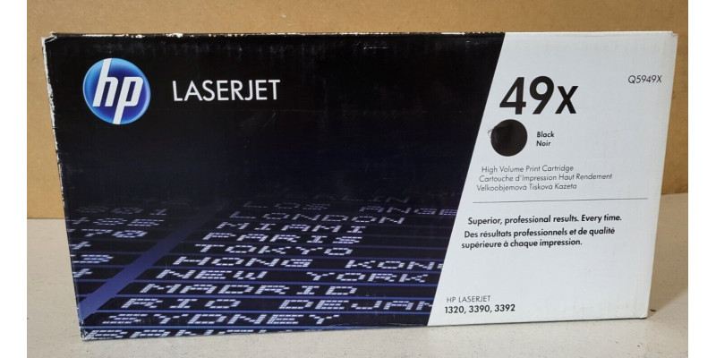 Toner HP 49X Schwarz Q5949X Neu OVP A-Ware Original HP LaserJet 1320  