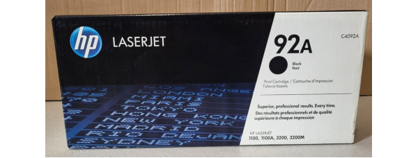 Toner HP 92A Black C4092A Neu OVP A-Ware Original HP LJ 1100 1100A  
