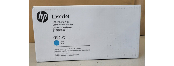 Toner HP CE401YC Cyan Neu OVP A-Ware Original HP LJ 500 M551 MFP M575  