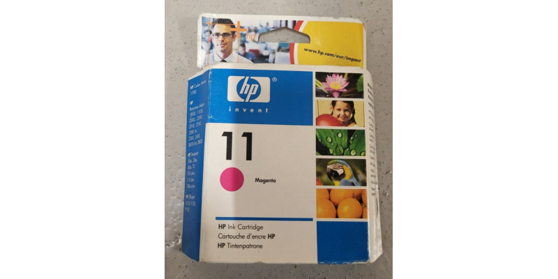 Tintenpatrone HP 11 Magenta C4837AE Neu OVP Inkjet 1000 MHD 05.2007 