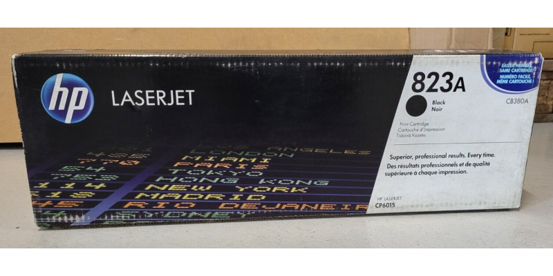 Toner HP 823A Schwarz CB380A Neu OVP Original HP LJ CP6015  