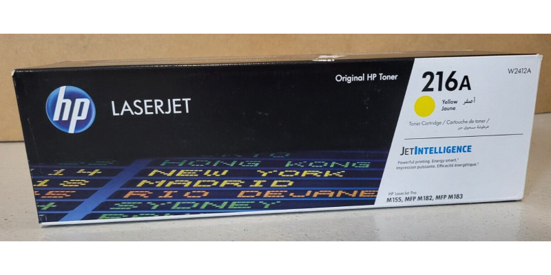 Toner HP 216A Gelb W2412A Neu OVP B-Ware Original HP LaserJet Pro M155 . 