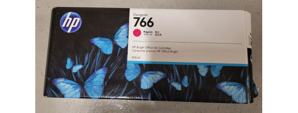 Tintenpatrone HP 766 Magenta P2V90A Neu OVP B-Ware Original MHD: 03.2024  