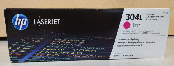 Toner HP 304L Magenta CC533L Neu OVP A-Ware HP LaserJet CP2025 CM2320 mfp . 