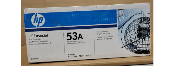 Toner HP 53A Schwarz Q7553A Neu OVP Original HP LJ M2727, P2014  . 