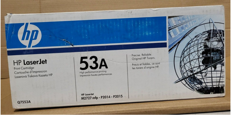 Toner HP 53A Schwarz Q7553A Neu OVP Original HP LJ M2727, P2014  . 
