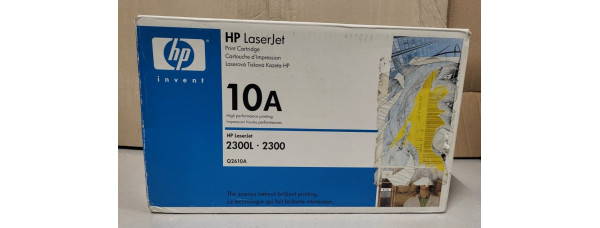 Toner HP 10A Schwarz Q2610A Neu OVP Original HP LJ 2300L 2300 . 
