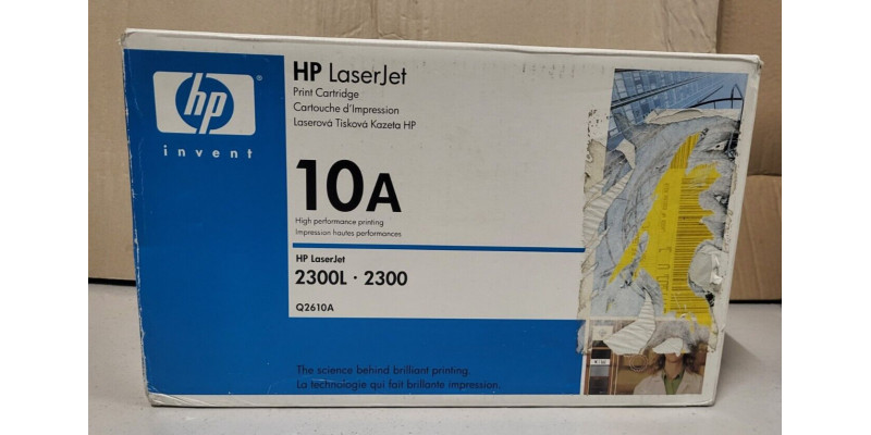 Toner HP 10A Schwarz Q2610A Neu OVP Original HP LJ 2300L 2300 . 