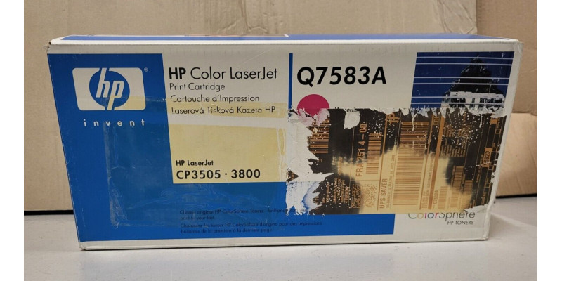 Toner HP Q7583A Magenta Neu OVP Original CP3505  . 