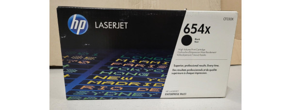 Toner HP 654X Schwarz CF330X Neu OVP Original HP LJ M651  